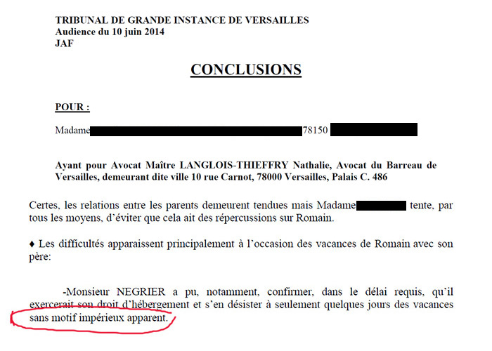 avocate nathalie langlois thieffry se moque de la leucemie d un enfant de deux ans